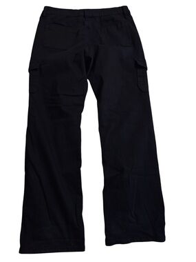Black Cargo Pants Size 14/34 Straight Leg Utility